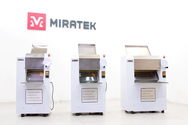 Вышел видеообзор тестораскаточных машин для крутого теста Miratek KR-300, Miratek KR-350, Miratek KR-500